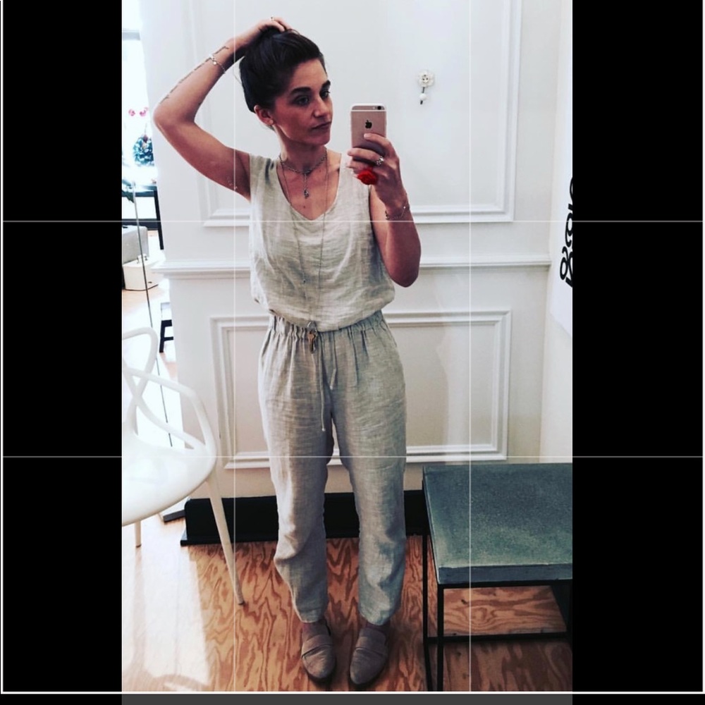 COPY - 100%Linen New Jumpsuit